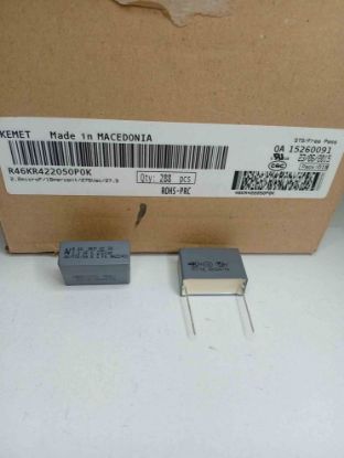 R46KR422050P0K 2.2MF 275VAC 27.5 10%|R.46 KEMET POLYESTER KONDANSATÖR resmi