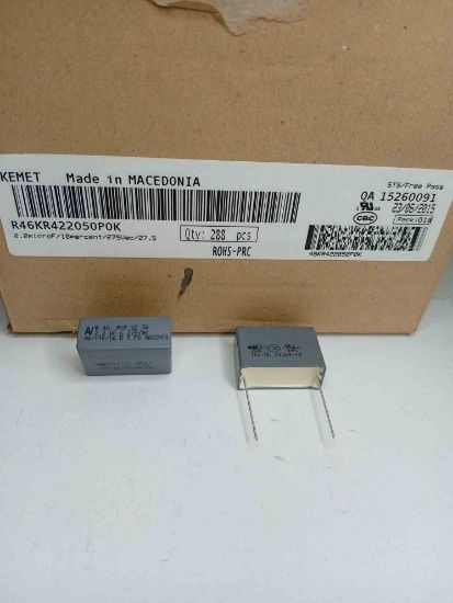 R46KR422050P0K 2.2MF 275VAC 27.5 10%|R.46 KEMET POLYESTER KONDANSATÖR resmi