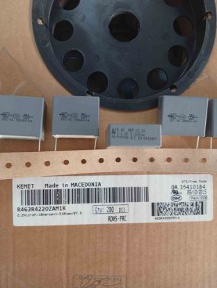R463R4220ZAM1K 2.2MF 310VAC 27.5 10%|R.46 KEMET POLYESTER KONDANSATÖR resmi