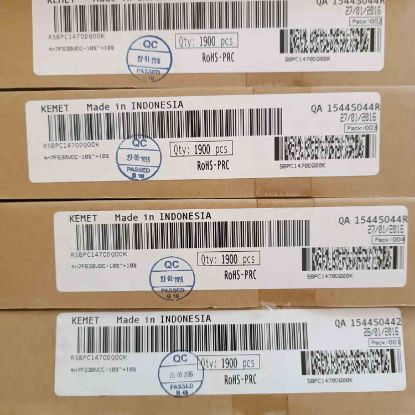 RSBPC1470DQ00K 4.7NF 630V 5 0.1 KEMET POLYESTER KONDANSATÖR resmi