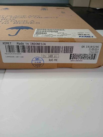 R82DC4150DQ60K 75NF 63V 5 0.1 KEMET POLYESTER KONDANSATÖR resmi