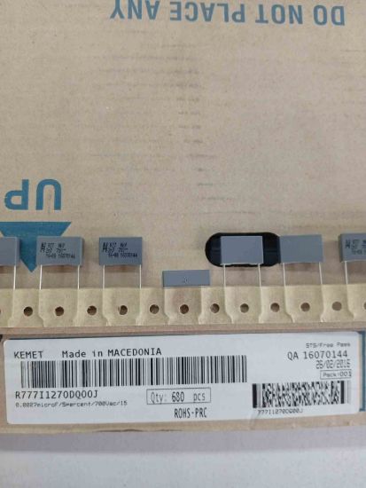 R777I1270DQ00J 2.7NF 700VAC 15 0.05 KEMET POLYESTER KONDANSATÖR resmi