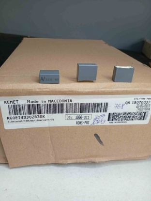 R60EI4330ZB30K 3.3MF 100V 15 0.1 KEMET POLYESTER KONDANSATÖR resmi