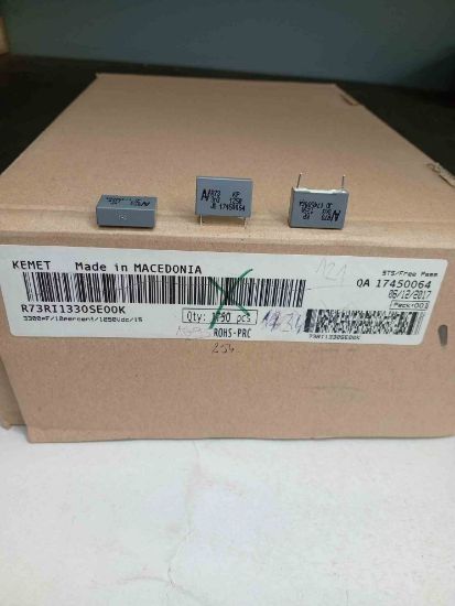 R73RI1330SE00K 3.3NF 1250V 15 0.1 KEMET POLYESTER KONDANSATÖR resmi