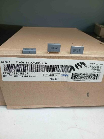 73QI1330SE30J 3.3NF 1000V 15 0.05 KEMET POLYESTER KONDANSATÖR resmi