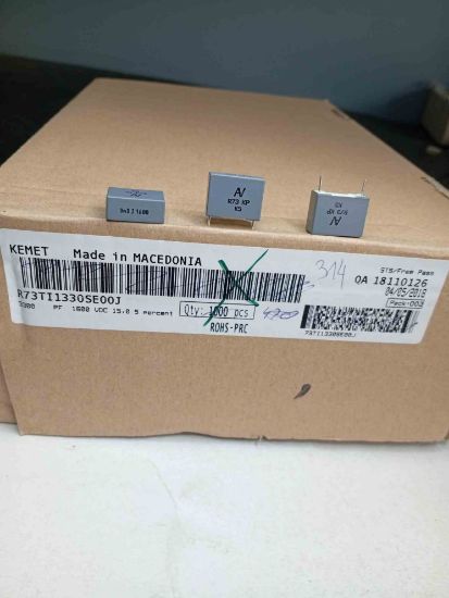 R73TI1330SE00J 3.3NF 1600V 15 0.05 KEMET POLYESTER KONDANSATÖR resmi