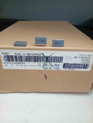R747I1100AA00J 1NF 700VAC 15 0.05 KEMET POLYESTER KONDANSATÖR resmi