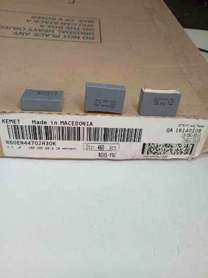 R60EN4470JH30K 4.7MF 100V 22.5 0.1 KEMET POLYESTER KONDANSATÖR resmi