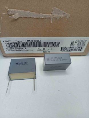 R46KW447050M1K 4.7MF 275VAC 37.5 10%|R.46 KEMET POLYESTER KONDANSATÖR resmi
