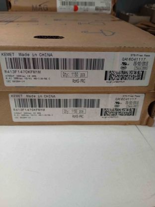 R413F1470KFM1M 4.7NF 300VAC 10 20%|R.41 KEMET POLYESTER KONDANSATÖR resmi