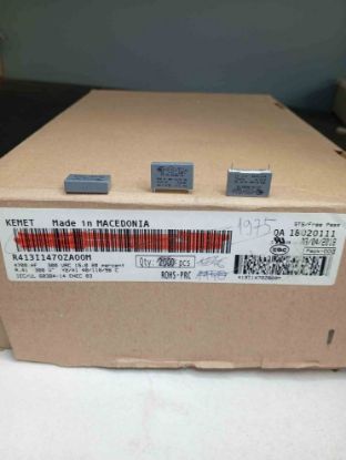 R413I1470ZA00M 4.7NF 300VAC 15 20%|R.41 KEMET POLYESTER KONDANSATÖR resmi