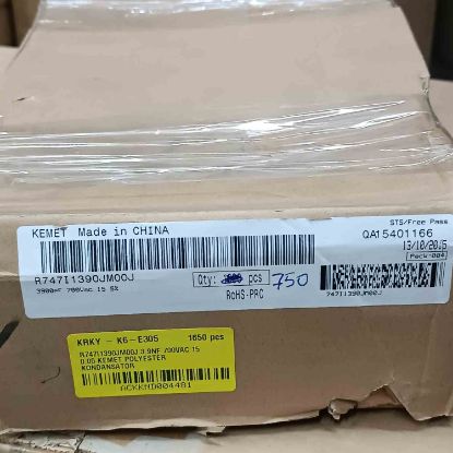 R747I1390JM00J 3.9NF 700VAC 15 0.05 KEMET POLYESTER KONDANSATÖR resmi