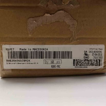 R463R4560JBM2K 5.6MF 310VAC 27.5 KEMET POLYESTER KONDANSATÖR resmi