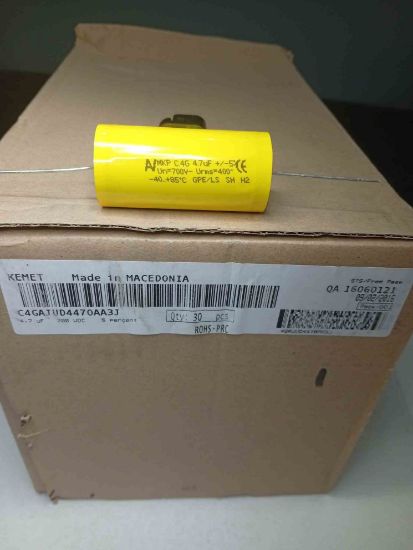C4GAJUD4470AA3J 4.7MF 700V 0.05 KEMET POLYESTER KONDANSATÖR resmi