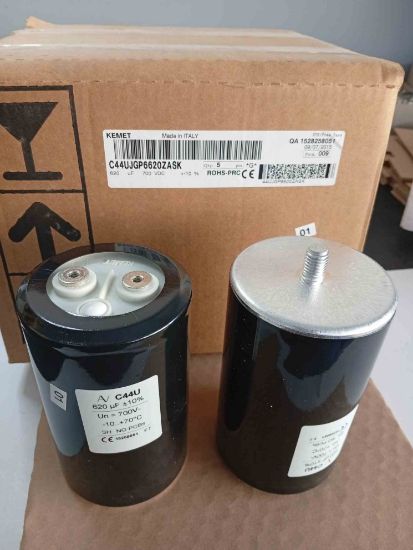 C44UJGP6620ZASK 620MF 700V 10%| | KEMET POLYESTER KONDANSATÖR resmi