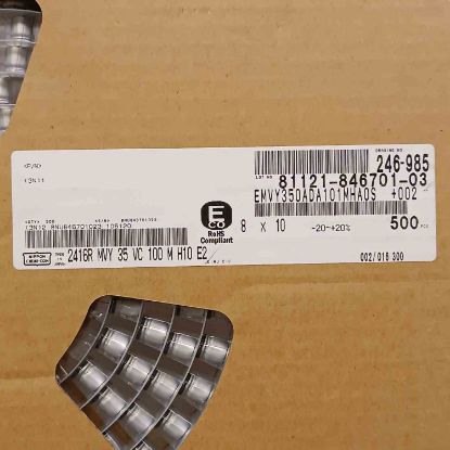 EMVY350ADA101MHAOS 100MF 35V NİPPON SMD KONDANSATÖR resmi