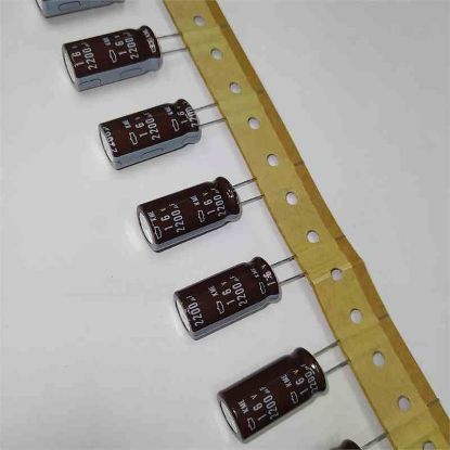 KME16VB2200TD05R2200MF16V 2200MF 16V 12.5x25 105 NIPPON ELKO KONDANSATÖR resmi