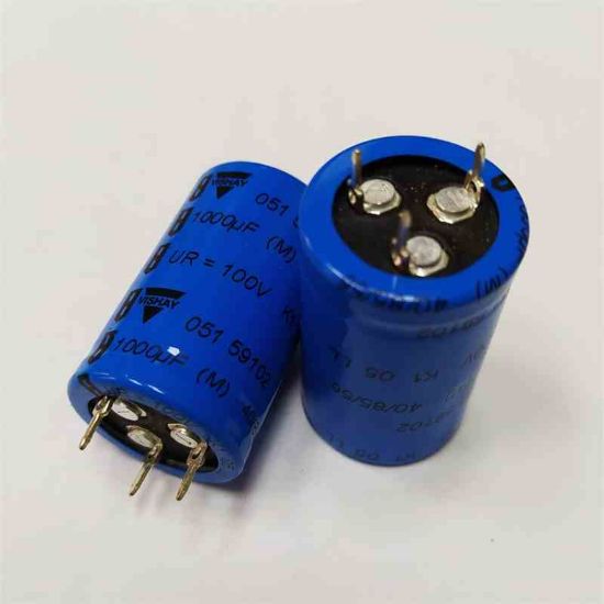 1000MF 100V 25x40 VISHAY ELKO KONDANSATÖR resmi