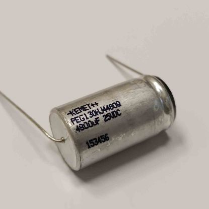PEG130HJ4480QL1 4800MF 25V 105 KEMET AXIYEL KONDANSATÖR resmi