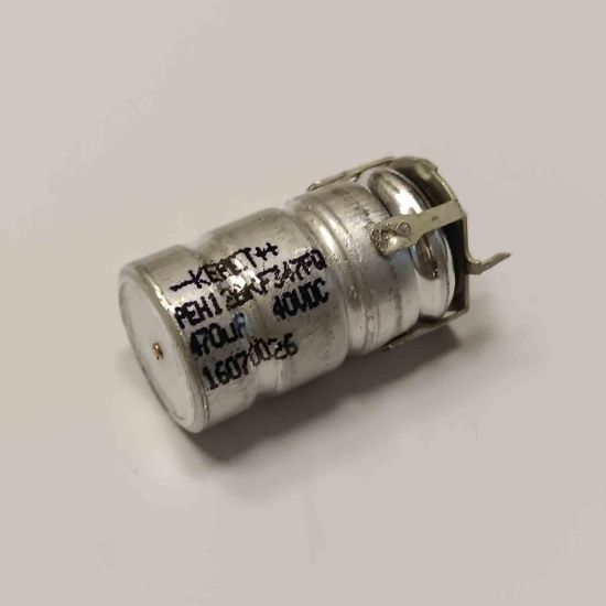 PEH126KF347FQE1 470MF 40V RADİYAL KEMET POLYESTER KONDANSATÖR resmi