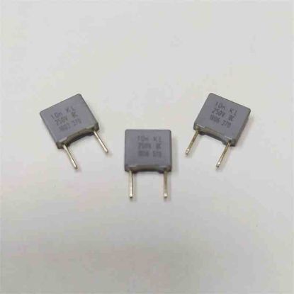 10NF 250V  5mm VISHAY POLYESTER KONDANSATÖR resmi