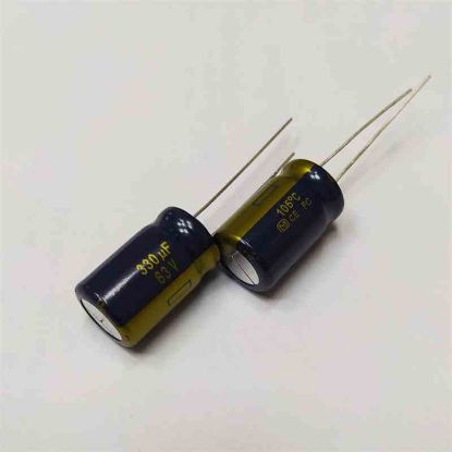 330MF 63V 12.5x20 MOTOROLA ELKO KONDANSATÖR resmi