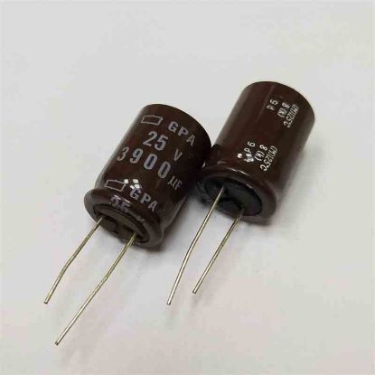 3900MF 25V 17x25 NİPPON ELKO KONDANSATÖR resmi