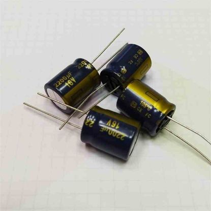 2200MF 16V 15x20 MOTOROLA ELKO KONDANSATÖR resmi