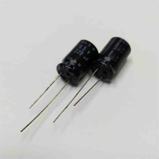 220MF 63V 12.5x20 NİPPON ELKO KONDANSATÖR resmi