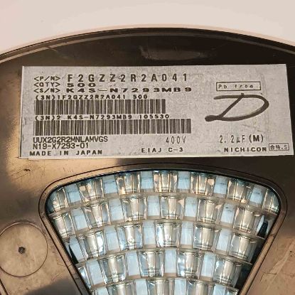 UUX2G2R2MNLAMVGS 2.2MF 400V resmi