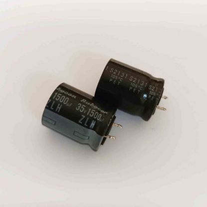 1500MF 35V ELKO 15x20mm RUBYCON 105 resmi
