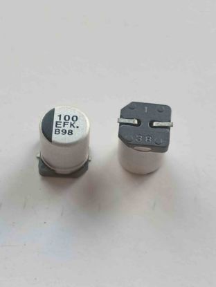 100MF SMD ELKO  KONDANSATÖR resmi