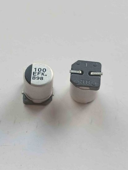 100MF SMD ELKO  KONDANSATÖR resmi