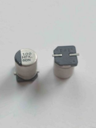 100MF SMD ELKO KONDANSATÖR resmi