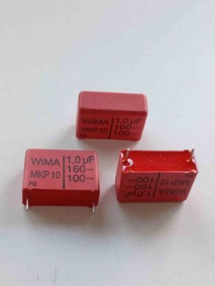 1uf-160-100 MKP 10 WIMA POLYESTER KONDANSATÖR resmi