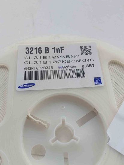 CL31B102KBC 1NF SAMSUNG SMD SERAMİK KONDANSATÖR resmi