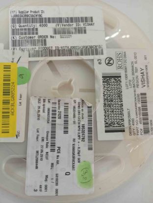 VJ0603A3R9CXAAT 3.9PF-0,25PF-50V PCE resmi
