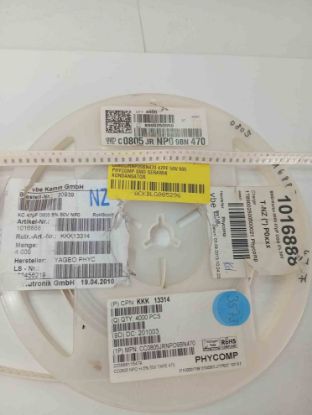 C0805JRNP09BN470 47PF 50V 805 PHYCOMP SMD SERAMİK KONDANSATÖR resmi
