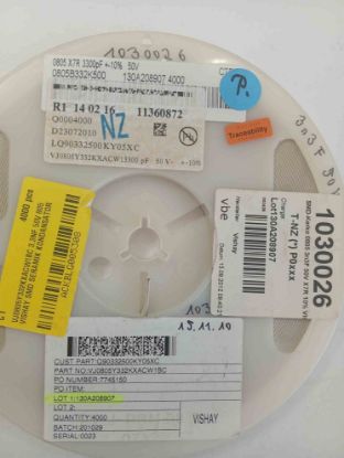 VJ0805Y332KXACW1BC 3.3NF 50V 805 VISHAY SMD SERAMİK KONDANSATÖR resmi