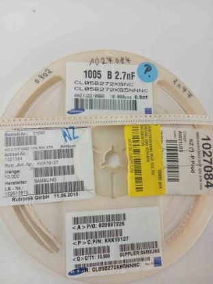 CL05B272KB5NNNC 2N7F 50V 402 SAMSUNG SMD SERAMİK KONDANSATÖR resmi