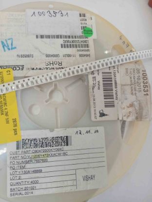 VJ1206Y472KXACW1BC 4.7NF 50V 1206 VISHAY SMD SERAMİK KONDANSATÖR resmi