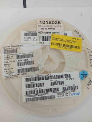 C1005X7R1C104KT-S 100NF 16V 402 TDK SMD SERAMİK KONDANSATÖR resmi