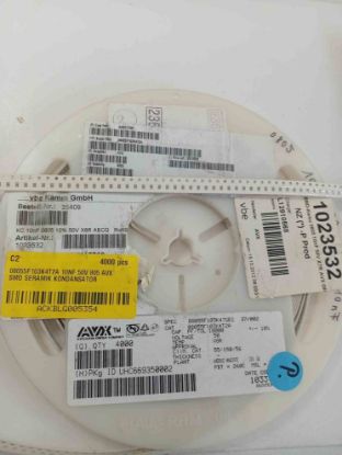 08055F103K4T2A 10NF 50V 805 AVX SMD SERAMİK KONDANSATÖR resmi