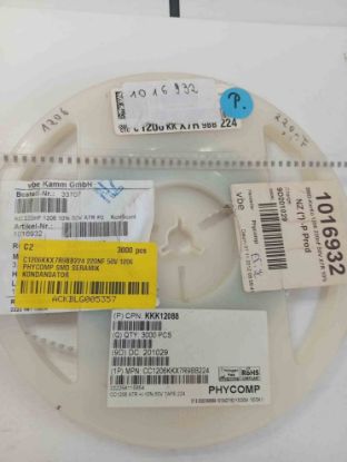 C1206KKX7R9BB224 220NF 50V 1206 PHYCOMP SMD SERAMİK KONDANSATÖR resmi
