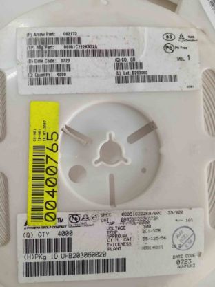 08051C222KAT2A 220PF 100V 805 AVX SMD SERAMİK KONDANSATÖR resmi