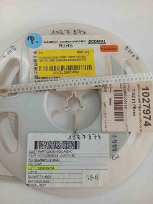 VJ0805A331JXACW1BC 330PF 50V 805 VISHAY SMD SERAMİK KONDANSATÖR resmi