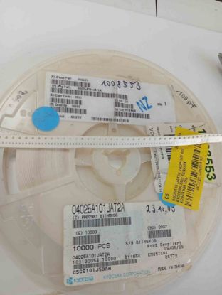 04025A101JAT2A 100PF 50V 402 KYOCERA SMD SERAMİK KONDANSATÖR resmi
