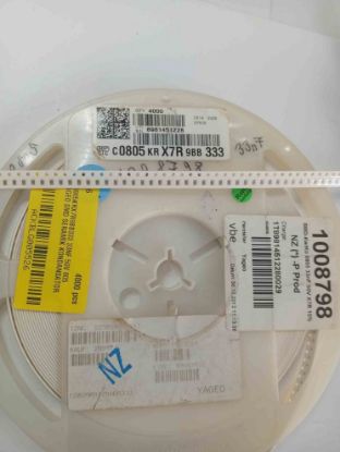 C0805KRX7R9BB333 33NF 50V 805 YAGEO SMD SERAMİK KONDANSATÖR resmi