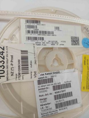 GRM1555C1H681JA01D 680PF 50V 402 MURATA SMD SERAMİK KONDANSATÖR resmi
