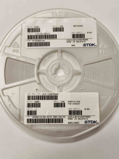 C2012JB1H183KT000N 18NF 50V 805 TDK SMD SERAMİK KONDANSATÖR resmi